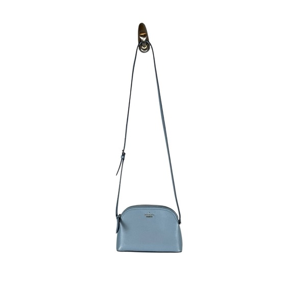 kate spade Handbags - Kate Spade New York Small Crossbody Bag - Blue Leather - Adjustable Strap